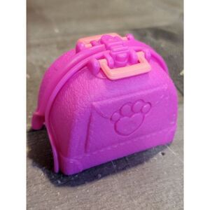 Moose pink vet carrier bag doll accessory toy figure